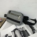 Men Chest Bag Small Hip Hop Streetwear Functional Chest Bag Cross Shoulder
