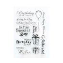 Birthday GiftDIY Transparent Silicone Clear Stamp Cling Seal Embossing Scra K1C4