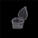 10pc 50ml Slime Mud Storage Container Organizer Box With Lid For Light Clay 3C