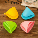 Silicone Kitchen Glove Oven Pot Holder Heat Resistant Mit Beauty BBQ Baking U6J6