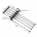 4pcs Pants Rack Shelves 5 in 1 Stainless Steel Multi-functional Wardrobe  KCP