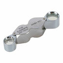 10x Magnifying Magnifier Glass Jewellers Eye Foldable Jewelry Loop Loupe(Si Y6E8