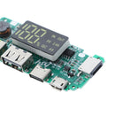 LED Dual USB Micro Type-C Mobile Power Charging Board USB Circuit Prote BHQS Jf