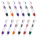 Shuttle Pens Retractable - Pack Of 12, Four Neon Color Pens in One,With Car K1N7
