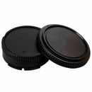 2pcs Body Cover Lens Rear Cap For CANON FD Camera Gift and Access Lens tect R4T1