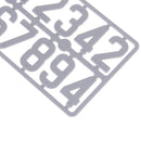 beehive plastic card number sign frame marking board beekeeping