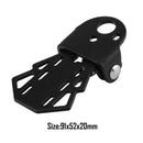 Steel Mountain Bike Rear Foot Pedal Thicken Bicycle Rear Folding Pedals