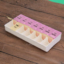 7 Day 14 Slots Pill Storage Box Weekly Medicine Organizer AM/PM Detach Case Box