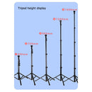 4-section Trigger Extendable Adjustable Telescopic Tripod for Camera Stand