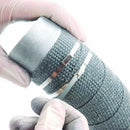 50Pcs 4.6X300Mm Stainless Steel Exhaust Pipe Wrap Coated Locking Cable Zip  J5B4
