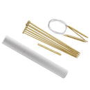 9Pcs Wooden Knitting Needles Circular Crochet Hooks Crocheting Notions Tools