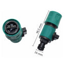 Plastic Valve with Quick Connector Garden Irrigation Pipe Hose Adapter Switc Gw