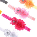 10X Kid Girl Baby Toddler Flower Headband Hair Bow Band Hair Accessories Gift3C