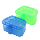 1X breathable plastic fishing bait storage accessories container color random JR