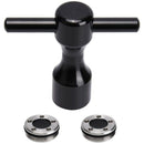 2 X 20G Golf Custom Weights + Wrench, Black 5 Pin Golf Putter Screw Wrench