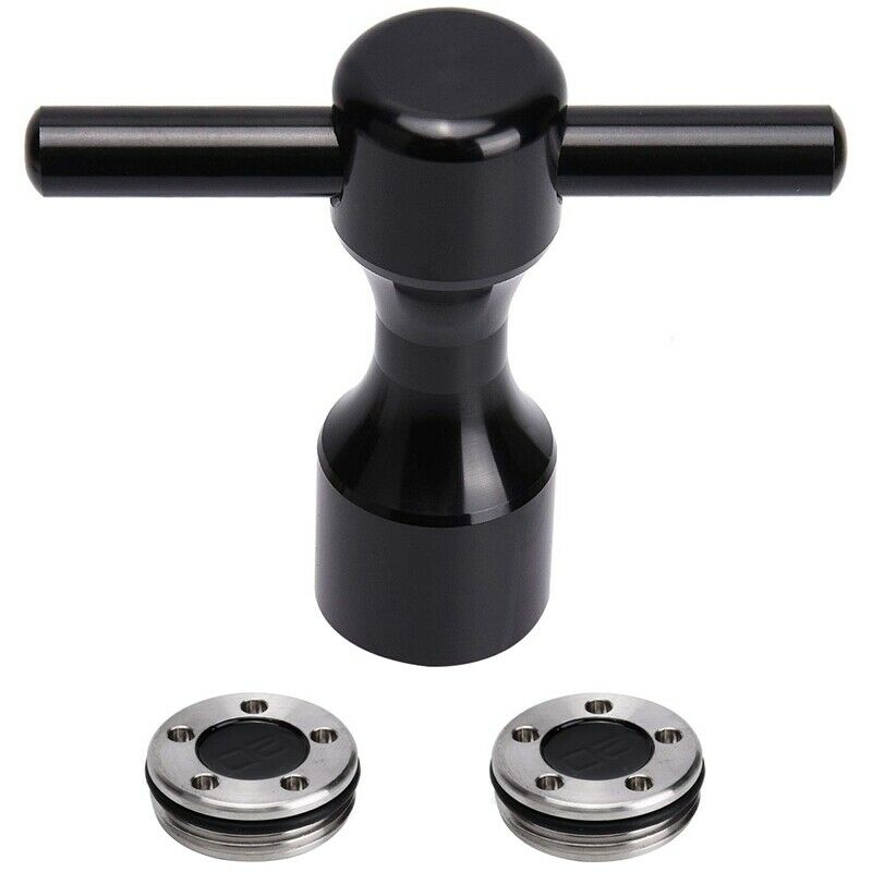2 X 20G Golf Custom Weights + Wrench, Black 5 Pin Golf Putter Screw Wrench