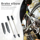 1 Pair Bicycle V Brake Noodles Cable Guide Tube Pipe Protector (Black) A