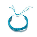 5pcs Colorful Weave Rope Bracelet Retro Sunflower Ethnic Bangles Jewelry