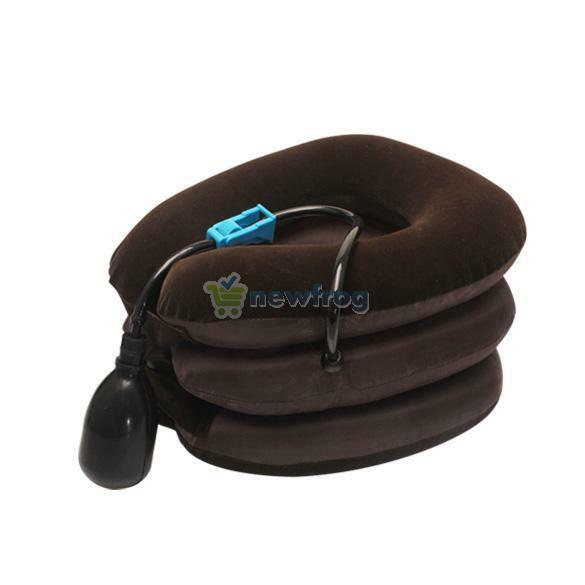 Cervical Neck Traction Device Shoulder Headache Relax Brace Support Pillow Hot
