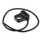 Waterproof 25mm 1" Motorcycle Handlebar Headlight ON/OFF/ON Switch Black