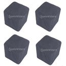 4x Cover for Footstool / Pouf Stretch Cover