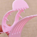 2PCS Women Lady Plastic Bath Hair Clip Claw Barrette Jaw Clamp Hairpin Accessory