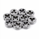 11pcs/set Die Wrench Kit Bearing Steel Screw Thread Cutting Straight Flute Tap