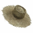 New Women Natural Sun Hat Breathable Straw Hats Summer Wide Brim Beach Hat