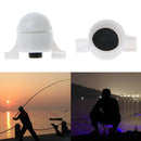 2 in 1 LED Night Sea Fishing Rod Tip Clip on Fish Strike Bite Alert Alarm Light