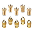 V6 J-Head Hotend Full Kit With 10Pcs Extruder Print Head + 5Pcs Stainless S