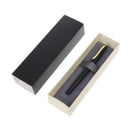 New High Quality Black Fountain Pen 22KGP M Nib Set