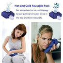 Ice Bags with Straps, Hot Cold Therapy Reusable Ice Bag Pack & Wrap for Hea O8M8