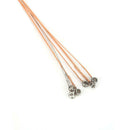 6pcs/set Copper Rust-proof Folk Guitar Strings Acoustic Guitar Parts (Red) A