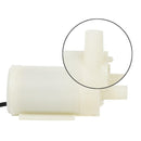 Micro Submersible Water Pump Fish Tank Fountain Aquarium White DC 3V 5V_6V