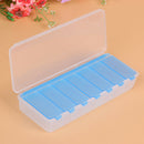 Large 7 Compartment Holder Convenient Jewelry Contact Lens Storage Box