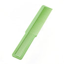 Hairdressing Carbon Anti-static Comb Wide Tooth Hair Clipper Comb (Green) A