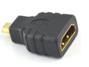 Micro HDMI(Type D) Male to HDMI (Type A) Female M-F Adapter Converter For HDTV