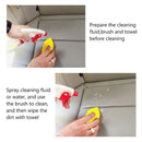 Leather Seat Auto Care Car Felt Washing Handle Tool Detail Nano Cleaning Brush