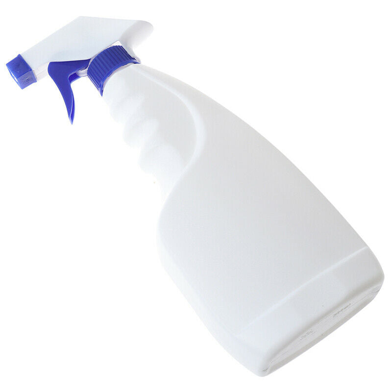 500ML Empty Plastic Spray Mist Bottle Water Sprayer Kitchen Clean Disinfect Nw