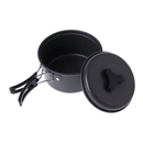 8pcs Camping Hiking Cookware Set Backpacking Cooking Picnic Bowl Pot Pan Outdoor