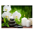 Flower Candle 5D Diamond DIY Painting Craft Kit Home Decor