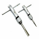 Ratchet Tap Wrench 2pc Set Reversible Tap and Die M3 - M8 M5 - M12 T Bar N1C1