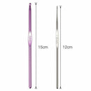 Crochet Hooks 22 in 1 Kit Crochet Tools Knit Needles Sewing Weaving Craft  DEA