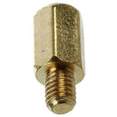 50 Pcs PC PCB Motherboard Brass Standoff Hexagonal Spacer M3 7+4mm