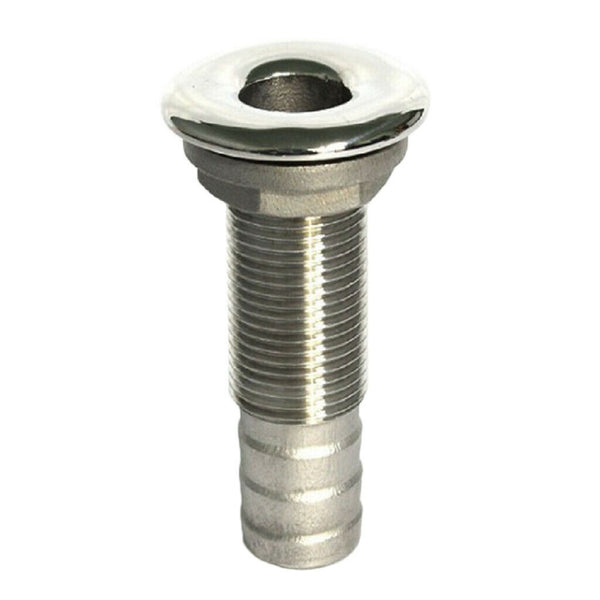 1/2" Inch Thru Hull Bilge Pump and Aerator Hose Fitting for Boats Steel,NEW