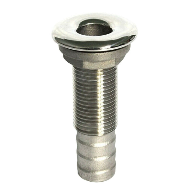 1/2" Inch Thru Hull Bilge Pump and Aerator Hose Fitting for Boats Steel,NEW