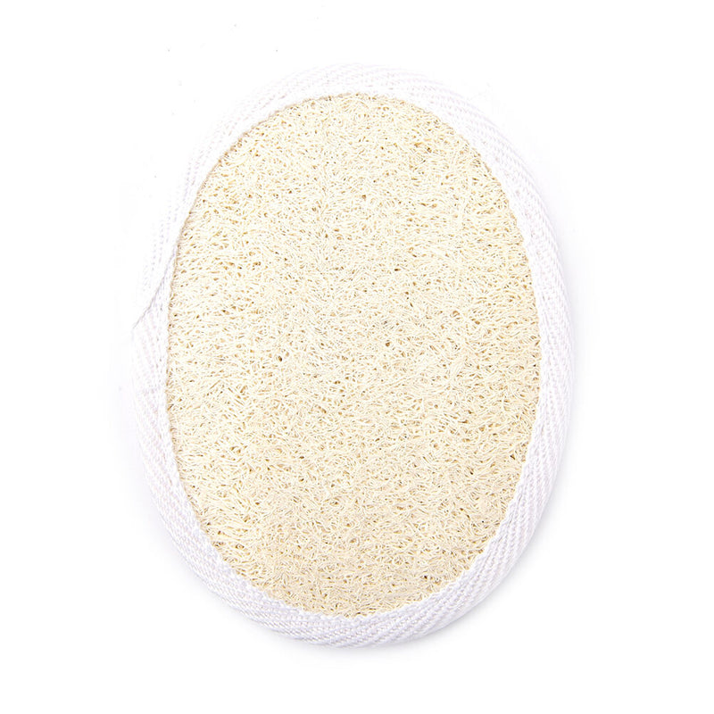 Natural loofah luffa bath shower sponge body scrubber exfoliator washing pad Kw