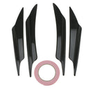 4PCS Universal Car Front Bumper Lip Splitter Fins Body Spoiler Canards Refit  OZ