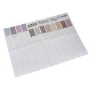 1PC agenda 2020 365days Paper Wall Calendar Daily Planner Notes School suppli â„–[