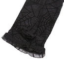 Spider Web Arm Sleeves Gloves Fancy Dress Up Halloween Costume Accessory CospBME